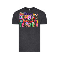 Vintage Black Every Bunny Favorite Teacher Easter Vintage Tee - CowhideDigitalArt