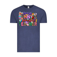 Vintage Denim Every Bunny Favorite Teacher Easter Vintage Tee - CowhideDigitalArt