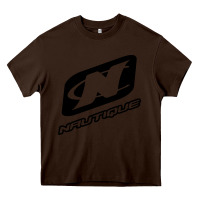 Chocolate Brown Nautique Boats Heavy Core Tee - linhVisuals