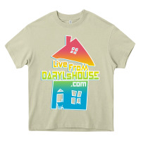 Mossy live from daryl house Heavy Core Tee - linhVisuals