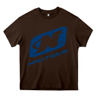 Chocolate Brown Nautique Boats Heavy Core Tee - linhVisuals