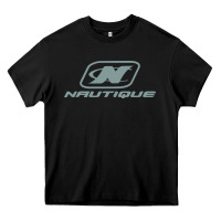 Black Nautique Boats Heavy Core Tee - linhVisuals