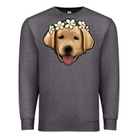 Charcoal Heather Labrador Premium Sweatshirt - Jasminsmagicworld