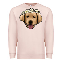 Pale Pink Labrador Premium Sweatshirt - Jasminsmagicworld