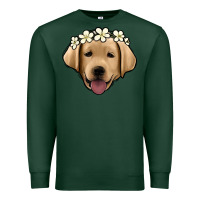 Sports Green Labrador Premium Sweatshirt - Jasminsmagicworld