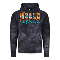 Cloud Black hello fall Vintage Hoodie - Artiststas