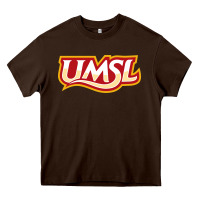 Chocolate Brown umsl tritons Heavy Core Tee - linhVisuals