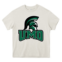 Cream university of mount olive trojan Heavy Core Tee - linhVisuals