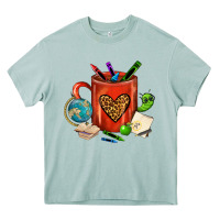 Arona teacher crayons coffee mug Heavy Core Tee - FaDigitalArtStudio