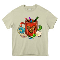 Mossy teacher crayons coffee mug Heavy Core Tee - FaDigitalArtStudio