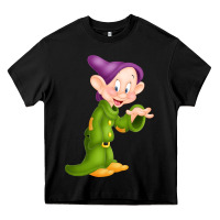 Black dopey Heavy Core Tee - linhVisuals