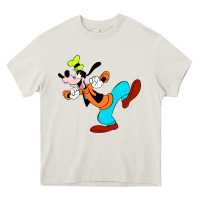 Cream goofy Heavy Core Tee - linhVisuals