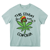 Arona Funny Weed Leaf Heavy Core Tee - linhVisuals