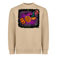 Mushroom boo gemstone halloween pumpkin Heavyweight Sweatshirt - RanaPortraitStore