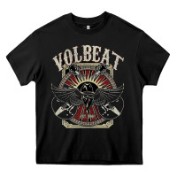 Black volbeat est.2001 Heavy Core Tee - linhVisuals