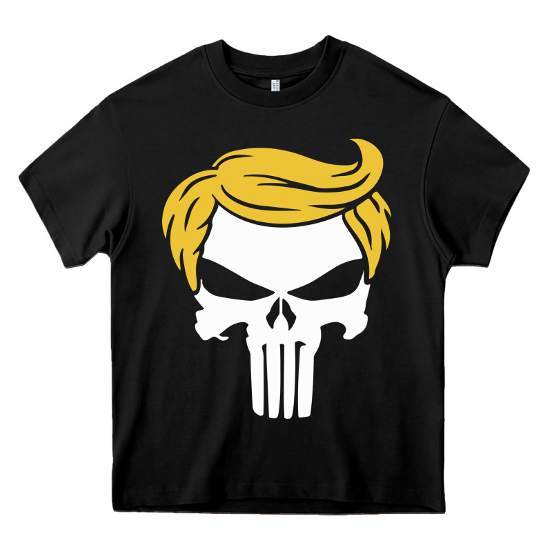 Trump Skull Heavy Core Tee by linhVisuals | Teevron