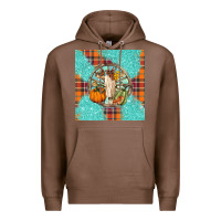Chestnut fall bull skull Premium Hoodie - BarkalooDesign