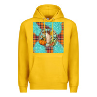 Lemon fall bull skull Premium Hoodie - BarkalooDesign