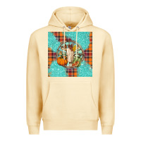 Pina Colada fall bull skull Premium Hoodie - BarkalooDesign