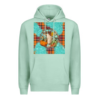 Seafoam fall bull skull Premium Hoodie - BarkalooDesign