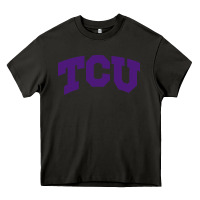 Asphalt Texas Christian University Heavy Core Tee - linhVisuals