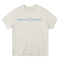 Cream Seton Hall University Heavy Core Tee - linhVisuals