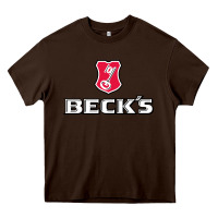 Chocolate Brown we all are beck Heavy Core Tee - linhVisuals