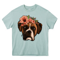 Arona floral boxer Heavy Core Tee - Jasminsmagicworld