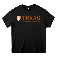 Black The University of Texas Austin Heavy Core Tee - linhVisuals