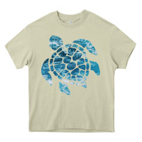 Mossy ocean sea turtle Heavy Core Tee - linhVisuals