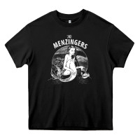 Black the menzingers 1 Heavy Core Tee - linhVisuals