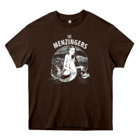 Chocolate Brown the menzingers 1 Heavy Core Tee - linhVisuals