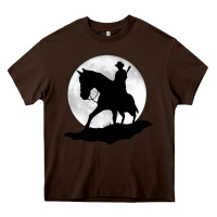 Chocolate Brown red dead redemption Heavy Core Tee - linhVisuals