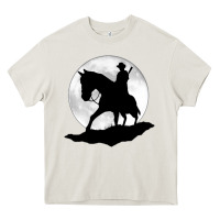 Cream red dead redemption Heavy Core Tee - linhVisuals