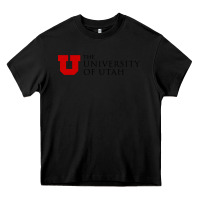 Black The University of Utah Heavy Core Tee - linhVisuals