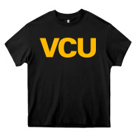 Black Virginia Commonwealth University Heavy Core Tee - linhVisuals