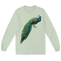 Matcha Peacock Long Sleeve Tee - LillyAllenDesigns