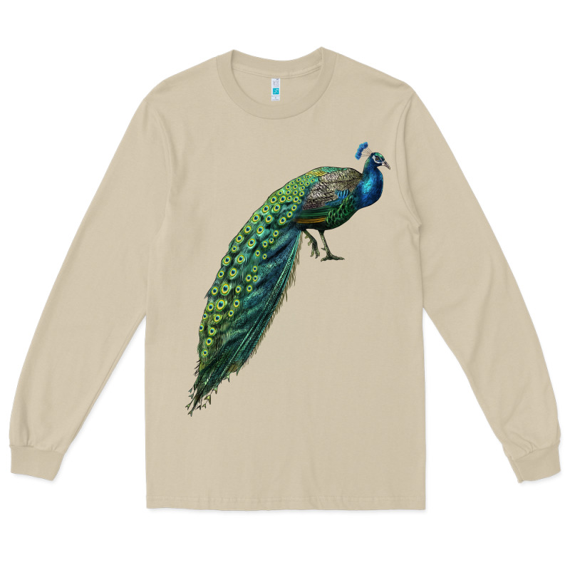 Peacock Long Sleeve Tee by LillyAllenDesigns | Teevron