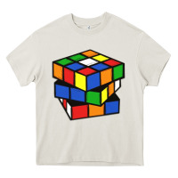 Rubik Cube Heavy Core Tee | Teevron