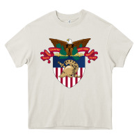 Cream United States Military Academy West Point Heavy Core Tee - linhVisuals
