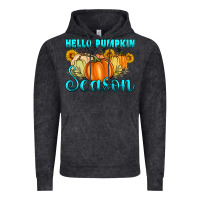 Vintage Black hello pumpkin season Vintage Hoodie - Artiststas