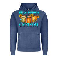 Vintage Denim hello pumpkin season Vintage Hoodie - Artiststas
