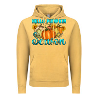 Vintage Mustard hello pumpkin season Vintage Hoodie - Artiststas