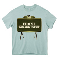 Arona front toward enemy distressed claymore mine military Heavy Core Tee - linhVisuals