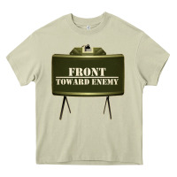Mossy front toward enemy distressed claymore mine military Heavy Core Tee - linhVisuals