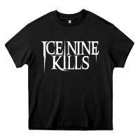 Black ice nine kills Heavy Core Tee - linhVisuals