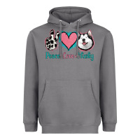 Storm Peace Love Husky Heavyweight Hoodie - Jasminsmagicworld