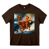 Chocolate Brown stone temple pilot stp 3 Heavy Core Tee - linhVisuals