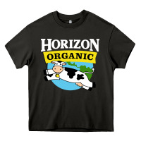 Asphalt horizon organic milk Heavy Core Tee - linhVisuals