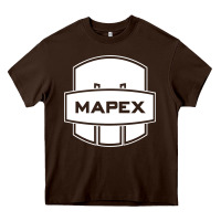 Chocolate Brown Mapex Drum Heavy Core Tee - linhVisuals